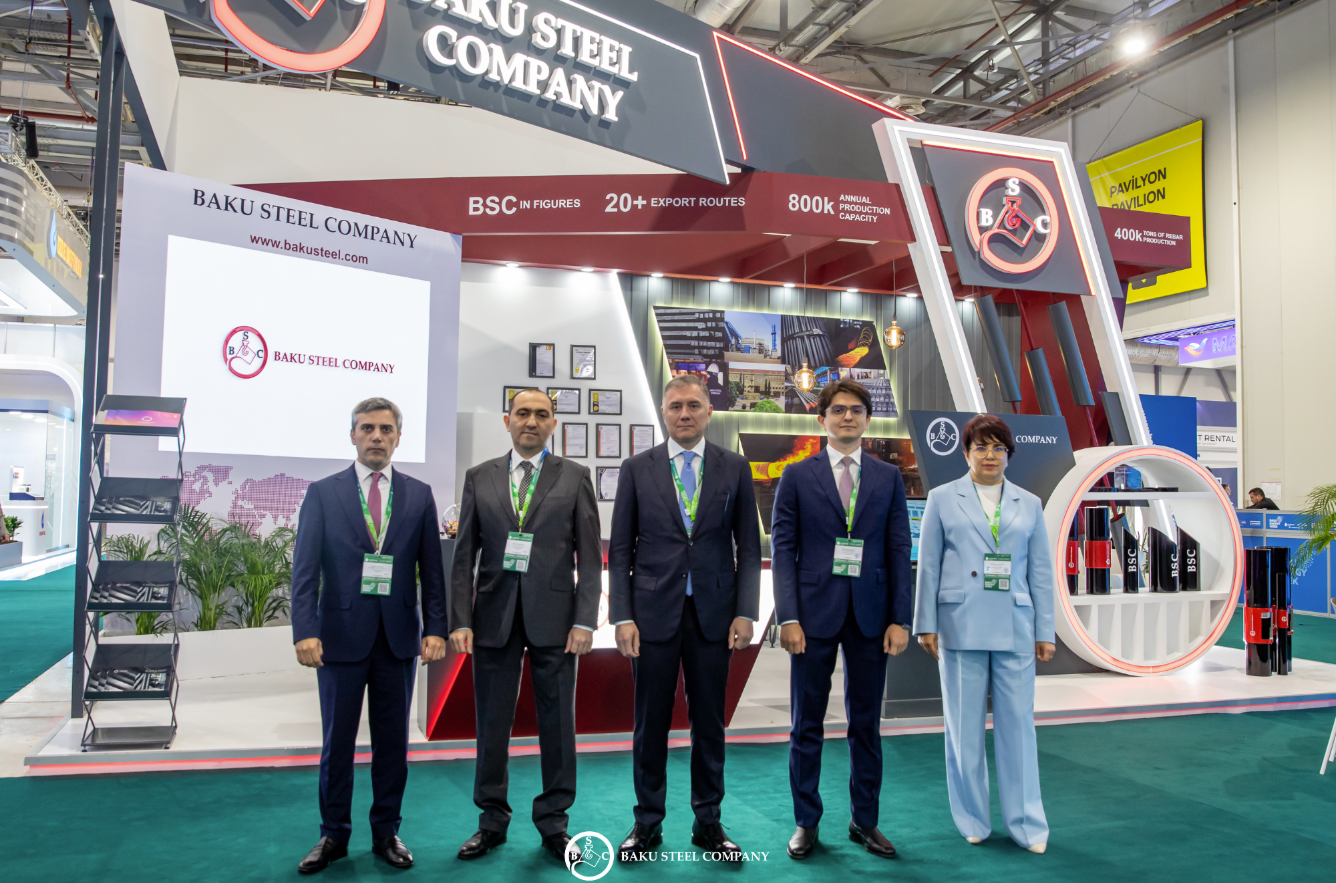 Baku Steel Company Caspian Oil & Gas 2026 sərgisində